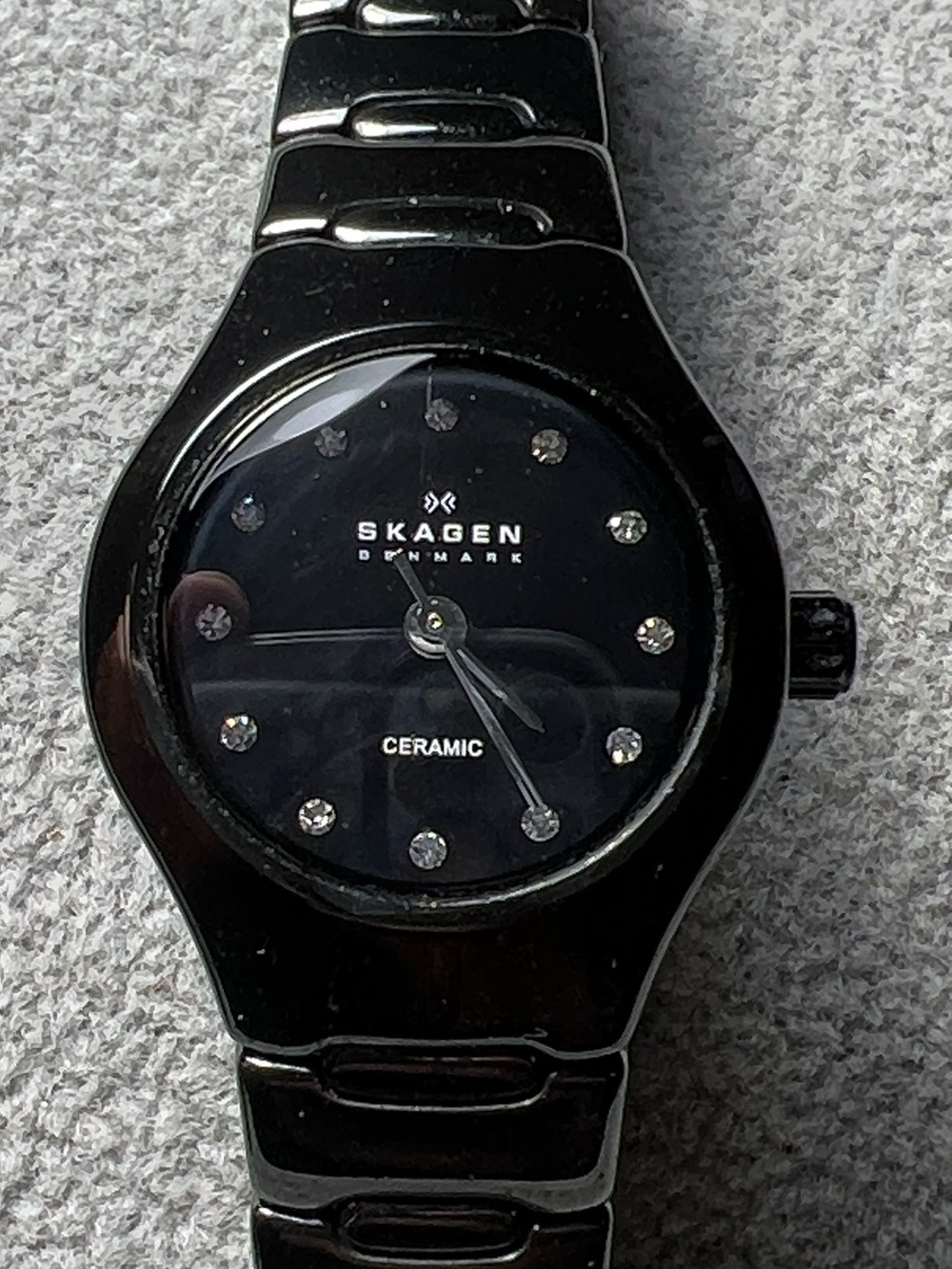 Skagen Denmark Ceramic Watch 816XSBXC1